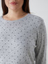 LC Waikiki Crew Neck Polka Dot Women's T-Shirt